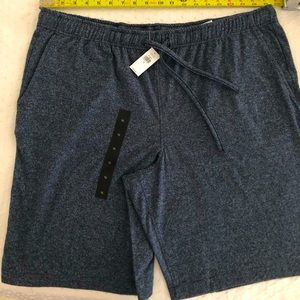 Shorts comfy light weight cotton; pockets, drawstring-Jams workout or hang out